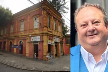 Fachada de bar tombado em BH é pintada sem autorização durante gravação de programa de Jacquin