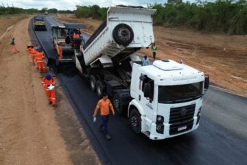 LMG-626: 75% das obras de pavimentação estão concluídas; investimento é de R$ 60 milhões