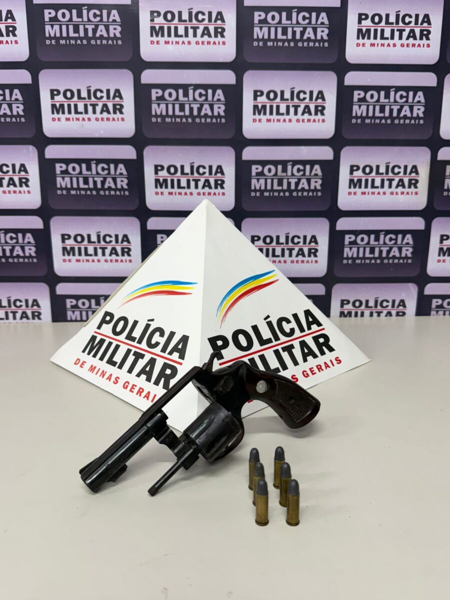 Homem é preso por porte ilegal de arma de fogo no bairro Monsenhor José Lopes, em Itabira