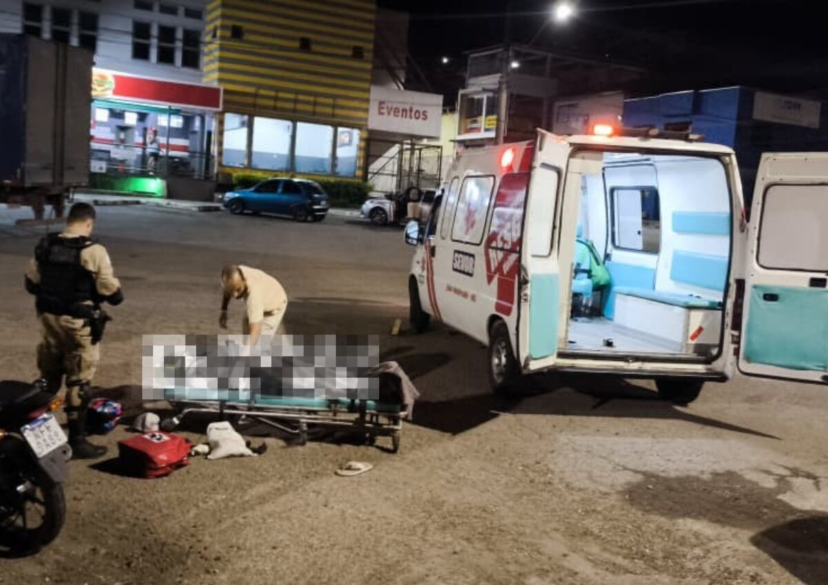 Motociclista de 24 anos fica ferido após queda na BR-381, em João Monlevade