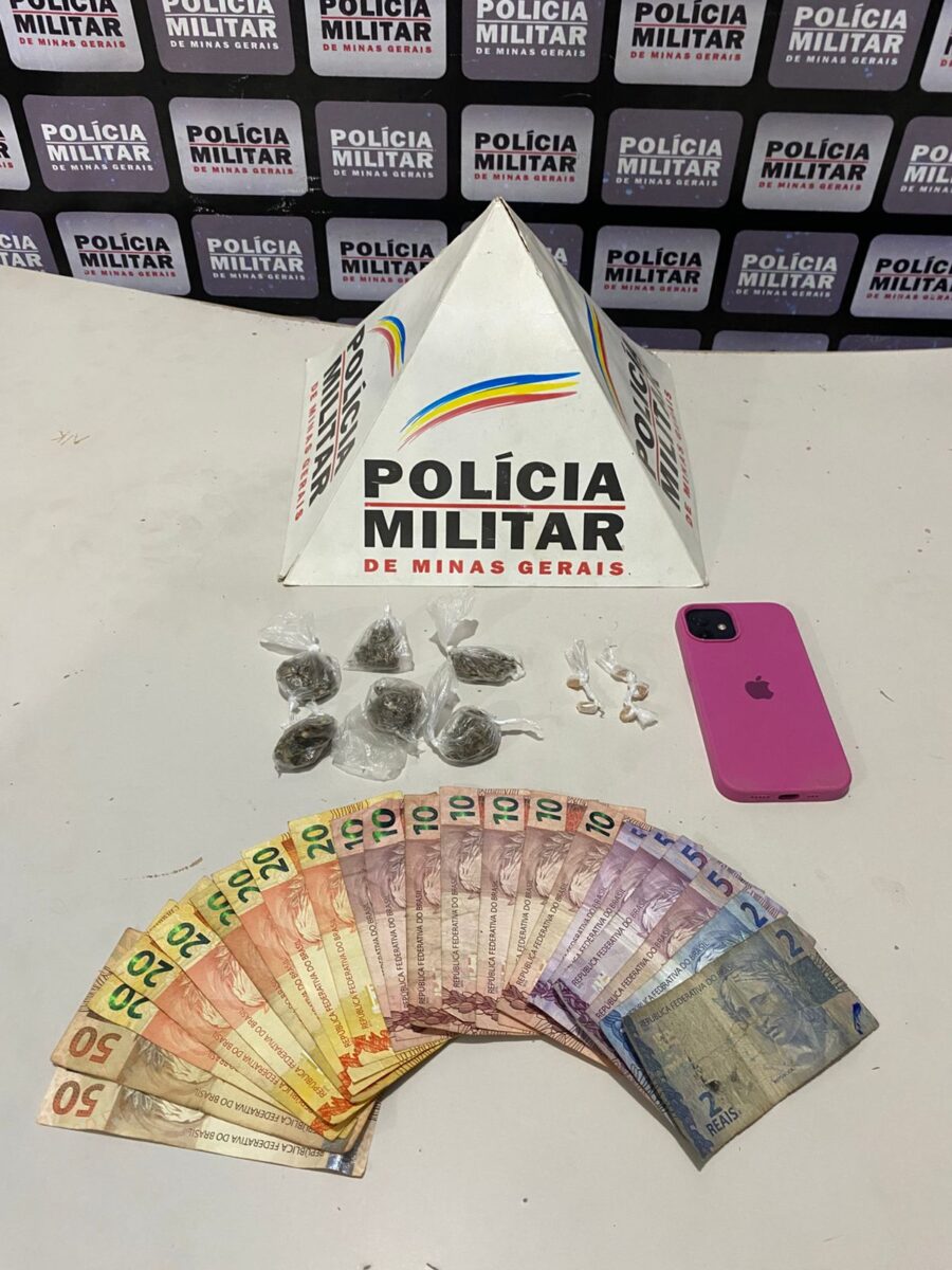 Adolescente é apreendido com drogas durante patrulhamento no bairro Juca Rosa, em Itabira