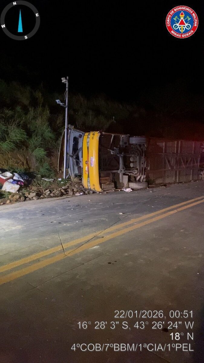 Polícia Civil prende motorista de ônibus envolvido em acidente que matou cinco pessoas em Francisco Sá