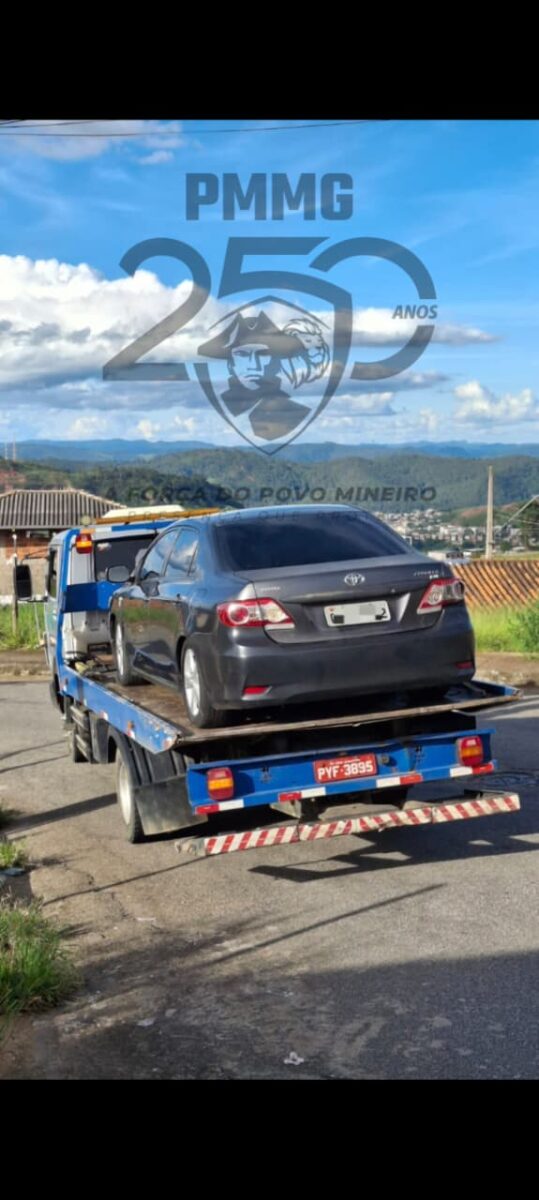 Carro clonado em 2014 é recuperado, em Monlevade; PM prende suspeito