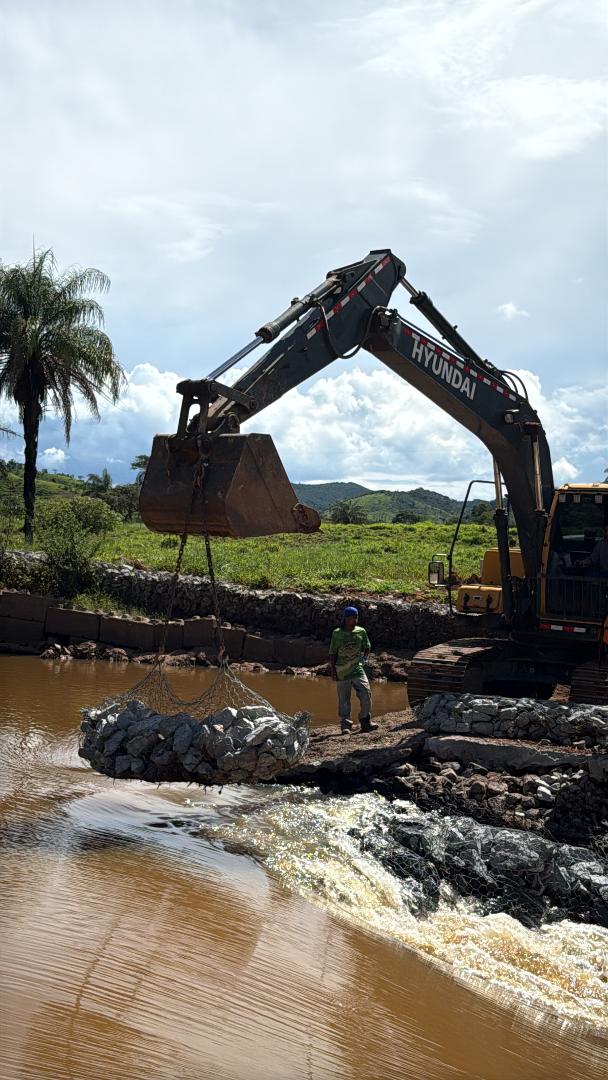 Obra  emergencial do DAE  garante segurança no abastecimento de água em João Monlevade