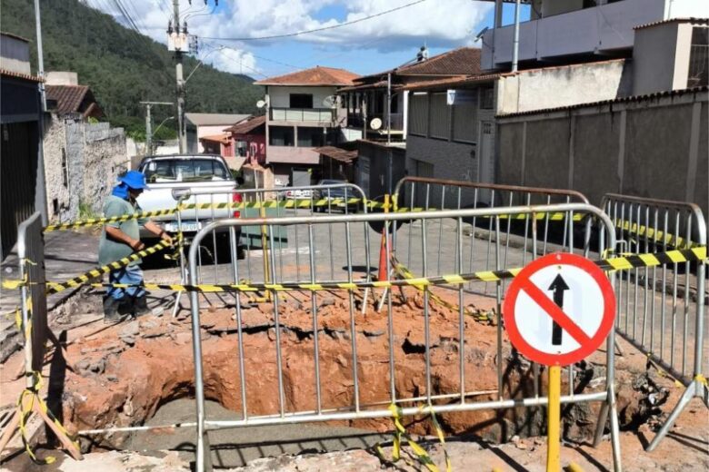 Prefeitura de João Monlevade realizou intervenções na rede pluvial e esgoto do bairro Belmonte