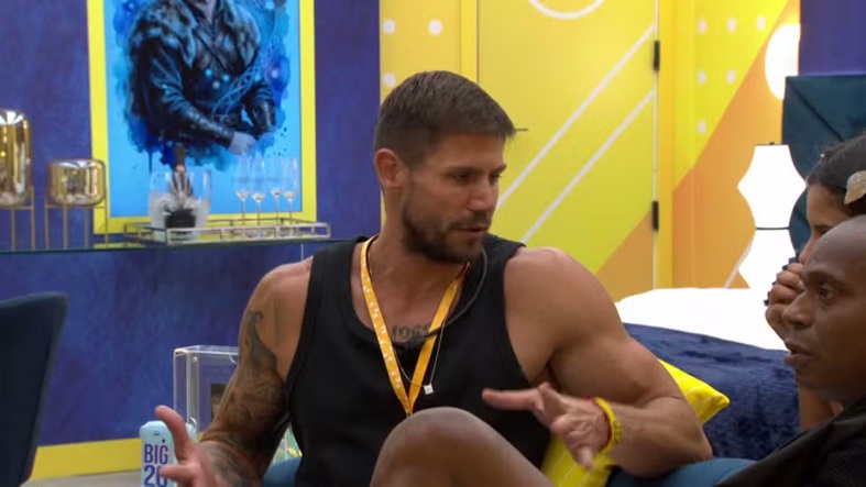 “Agora eu tenho três opções”, diz Jonas ao definir possíveis alvos de “Paredão” do BBB