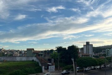 Região Central de MG terá fim de semana de tempo firme e variação de nuvens