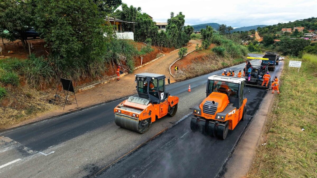 Intervenções no pavimento alteram tráfego em trechos da BR-381 nesta semana; confira o cronograma