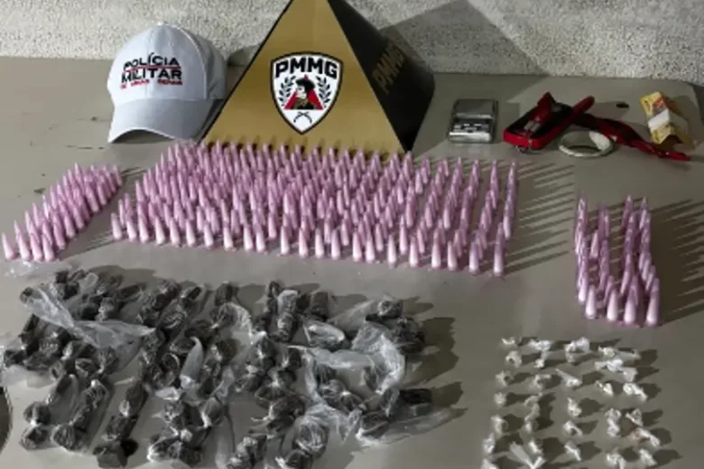Blitz da PM termina com apreensão de cocaína, maconha e crack no Santa Efigênia, em BH