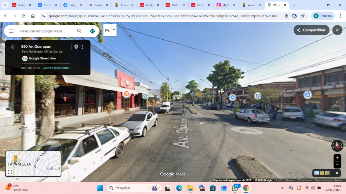 Bares da Avenida Guarapari, na Pampulha, ganham aval para funcionar até 2h após acordo com moradores