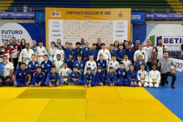 Judocas de São Gonçalo do Rio Abaixo participaram do Campeonato Brasileiro em Betim