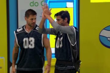 Alberto Cowboy e Jonas Sulzbach são a última dupla a deixar a “Prova do Líder” de resistência do BBB 26