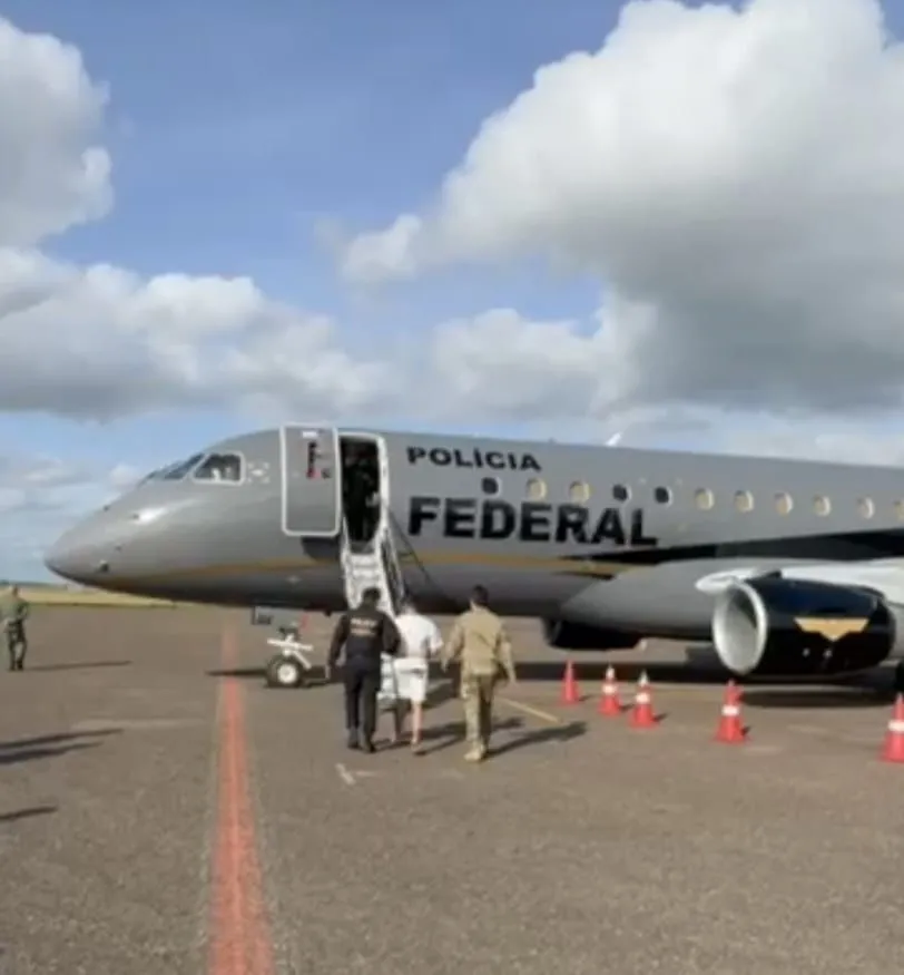 Traficante “Mancha” desembarca em Belo Horizonte após captura na Bolívia