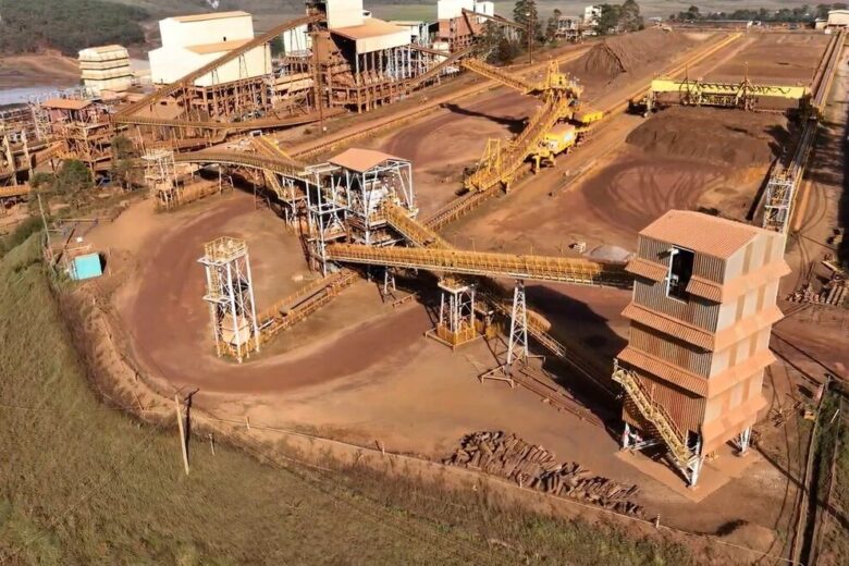 Vale dobra produção circular de minério de ferro por fontes circulares