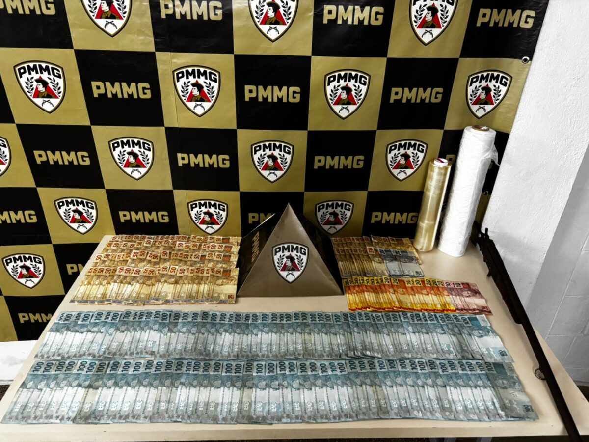 Polícia Militar prende jovem com arma de fogo e mais de R$ 16 mil em João Monlevade