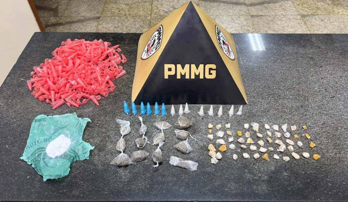Polícia Militar prende homem por tráfico de drogas em Barão de Cocais
