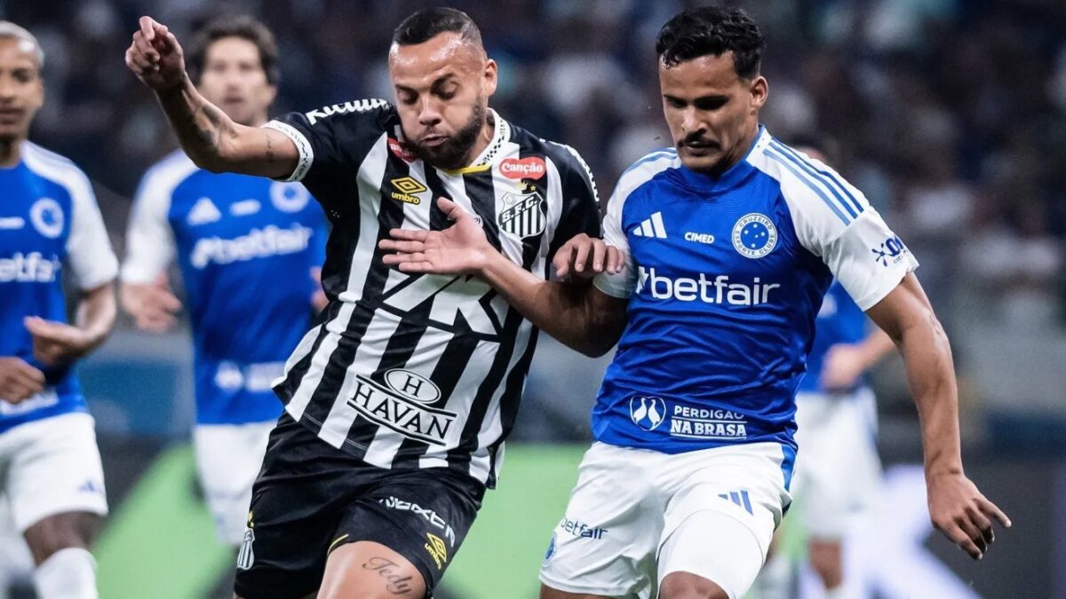 Cruzeiro recebe o Santos no Mineirão em busca da primeira vitória no Brasileirão; Caraça FM transmite o jogo