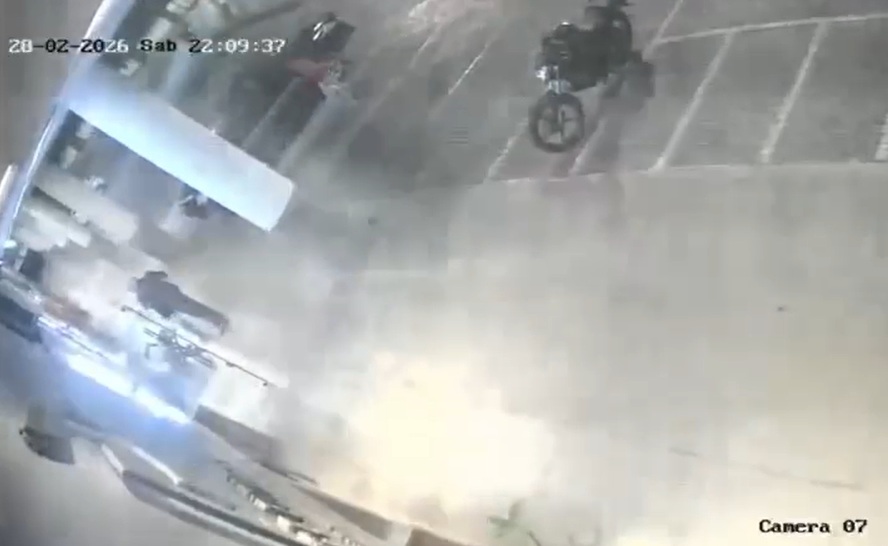 Assalto à mão armada em distribuidora termina com cliente agredido no bairro Valença, em Itabira