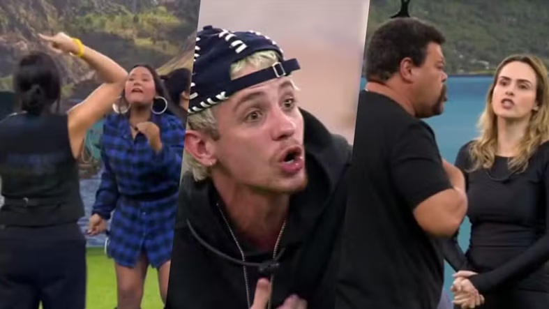 “Sincerão” do BBB 26 tem barracos, troca de ofensas e alerta de Tadeu Schmidt aos participantes