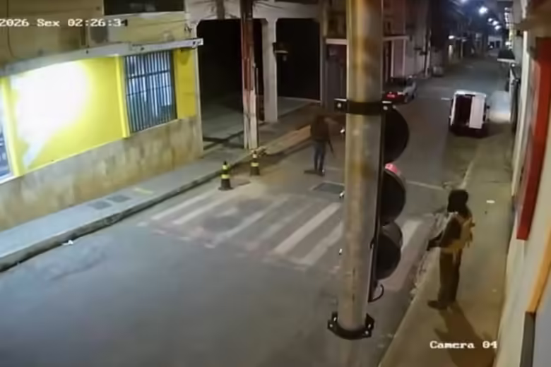 Explosões e tiros marcam ataque a banco em Guidoval e três suspeitos são presos
