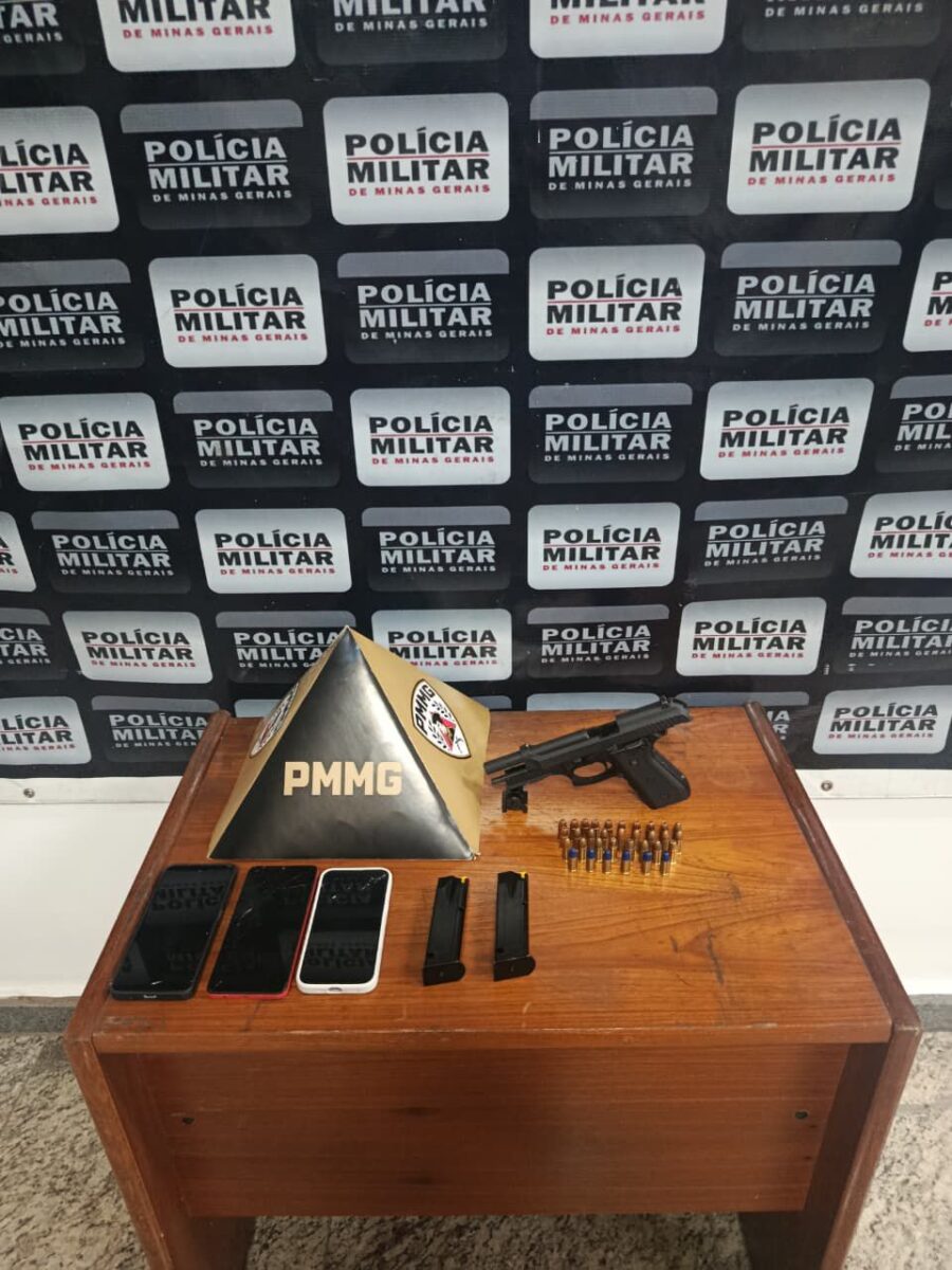 Foragido por homicídio é preso com arma raspada durante operação em Santa Bárbara