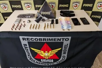 Dois jovens são presos por tráfico de drogas e porte ilegal de arma em João Monlevade