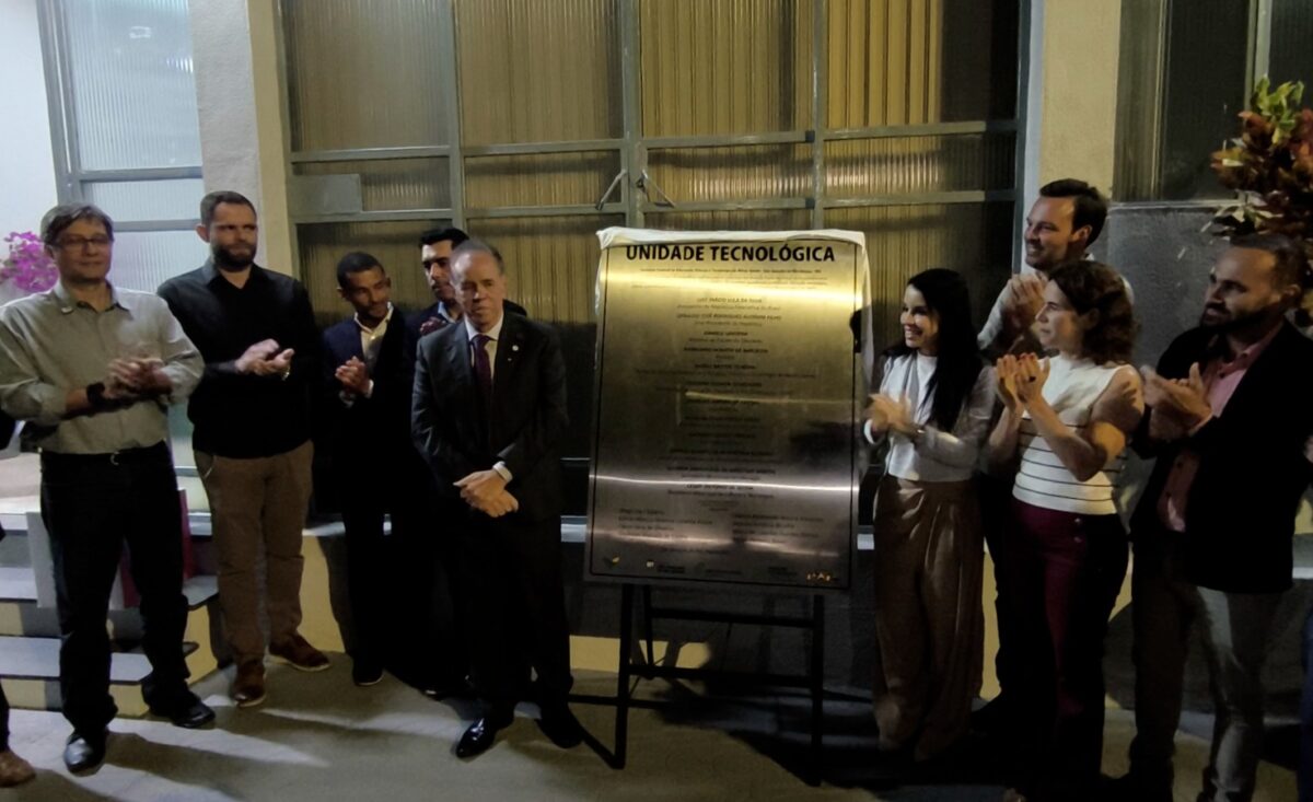 Unidade Tecnológica do IFMG é inaugurada em São Gonçalo; palestra de abertura de Química marca início das atividades