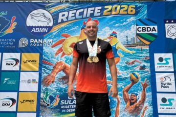 Nadador itabirano Arthur Rossi conquista destaque em campeonato internacional de águas abertas e relembra trajetória no esporte