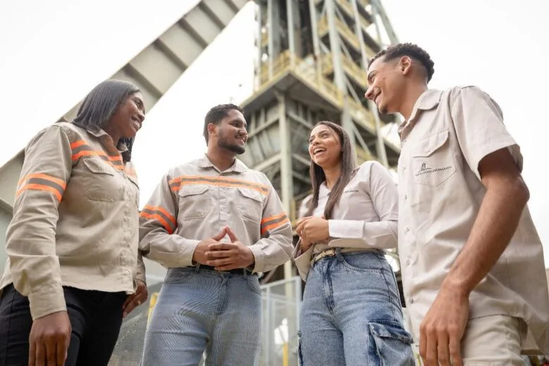A AngloGold Ashanti  disponibiliza  27 vagas de estágios  em Nova Lima e Sabará