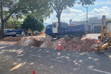 Obras do Anel Hidráulico de Itabira  avançam  dentro do cronograma previsto