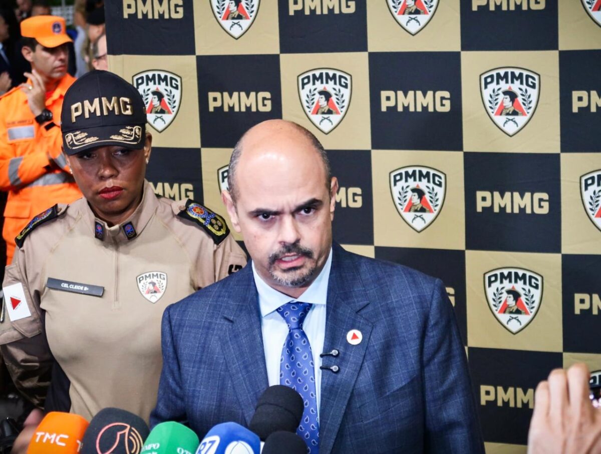 Governador vê avanço do crime organizado no país e promete reação mais dura em Minas