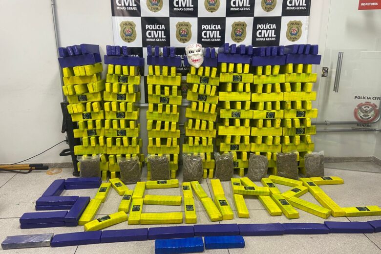 Ex-integrante da Força Aérea é preso com 360 kg de maconha e skunk em Santa Luzia