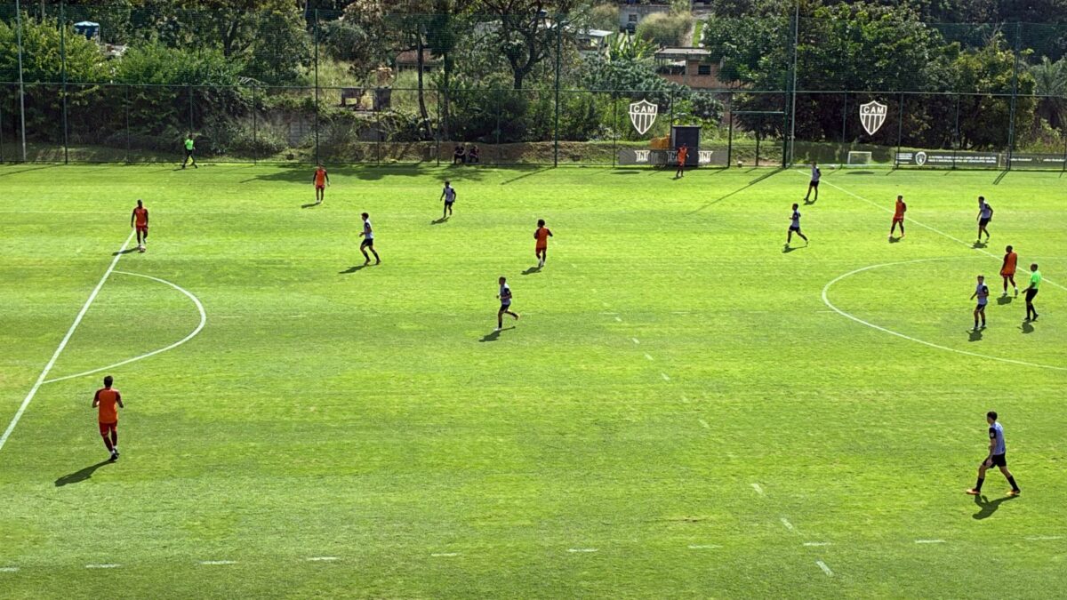 Valério faz primeiro amistoso preparatório contra o time Sub-20 do Atlético