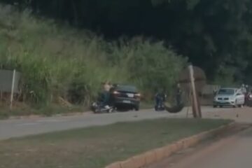 Acidente entre carro e moto reacende debate sobre segurança na MG-436, em Barão de Cocais