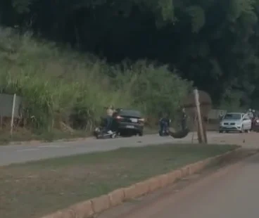 Acidente entre carro e moto reacende debate sobre segurança na MG-436, em Barão de Cocais
