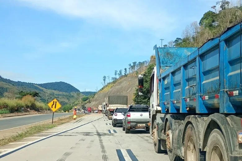 Confira o cronograma de obras e serviços na BR-381, entre Caeté e Governador Valadares