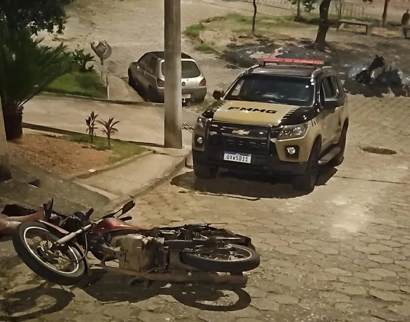 Motociclista é detido após fugir da Polícia Militar e realizar manobras perigosas em Itabira