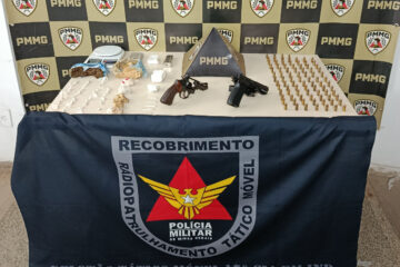 PM apreende pistola, revólver e mais de 80 munições durante operação em João Monlevade