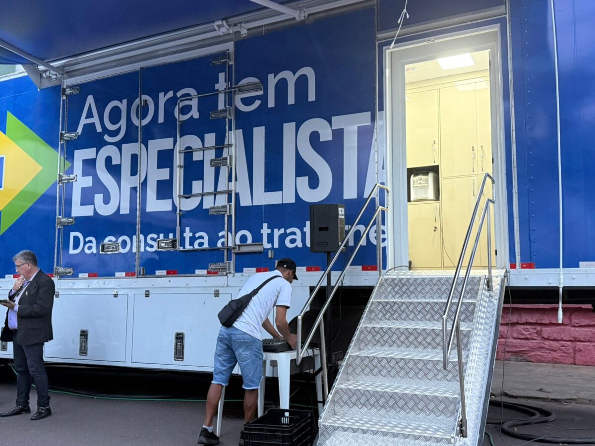Carreta da Saúde chega a Itabira para ampliar oferta de exames e reduzir filas do SUS