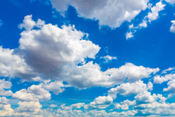 Domingo terá um pouco céu nublado e temperaturas subindo alguns graus