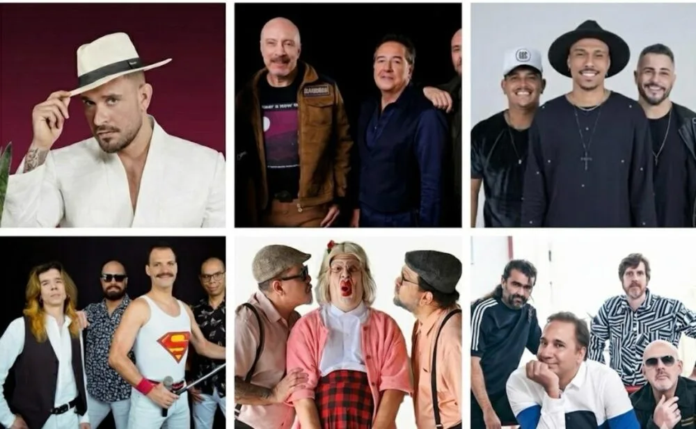 Biquini, Ira!, Diogo Nogueira e mais: confira a programação do Festival de Inverno de São Gonçalo do Rio Abaixo