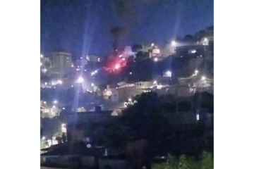 Incêndio atinge quarto de residência no bairro Eldorado, em Itabira