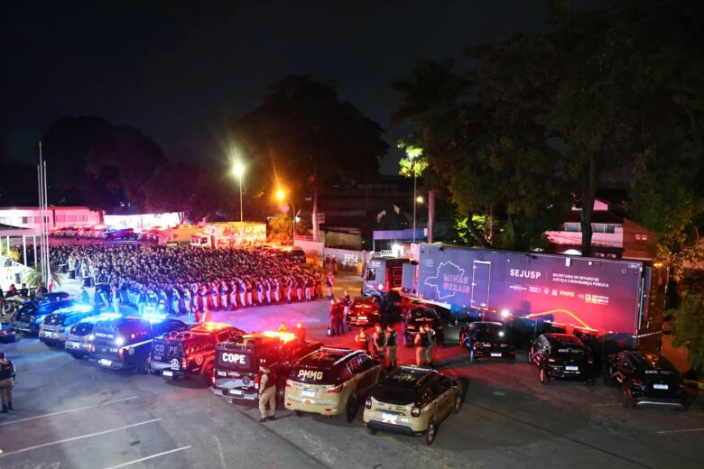 Megaoperação contra facções mobiliza forças de segurança em BH e outras cidades de Minas