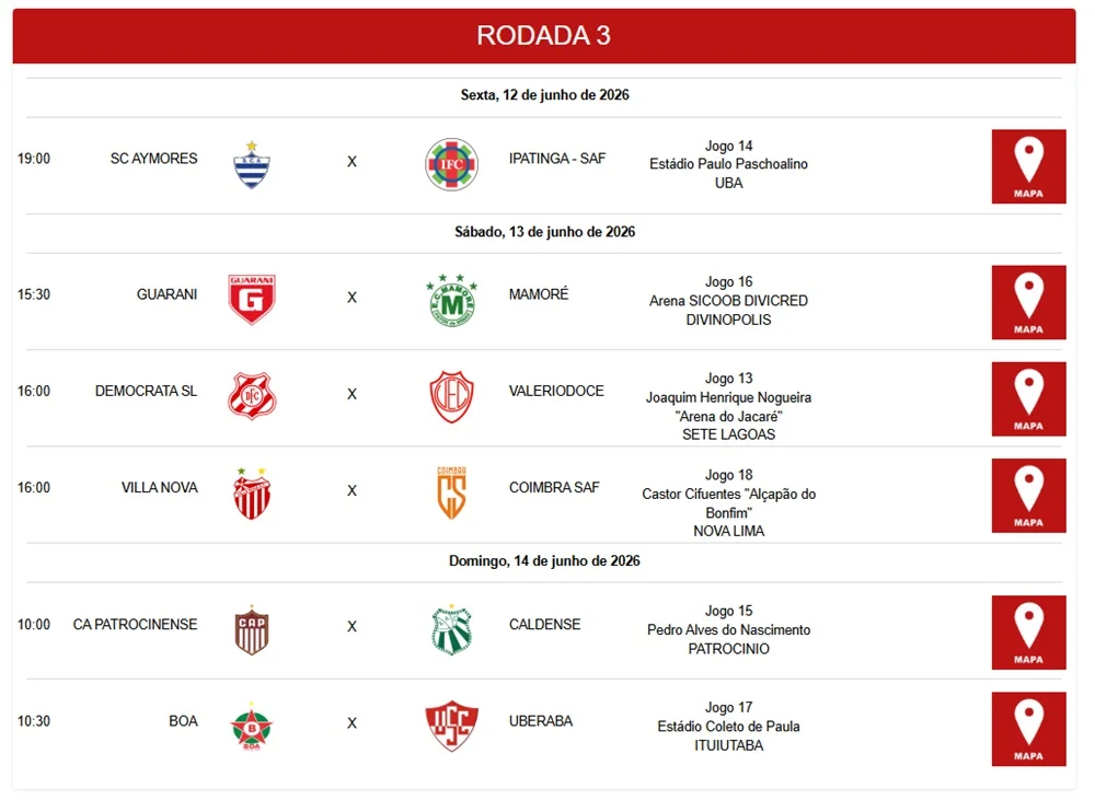 Valério tem gol anulado, fica no empate com o Coimbra e segue sem vencer no Estádio Israel Pinheiro, em Itabira