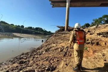 Ponte de R$ 36 milhões desaba e deixa quatro feridos no Acre