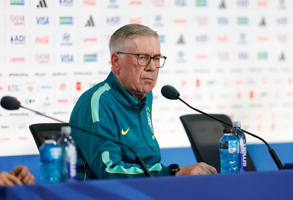 Ancelotti destaca bola parada e garante Brasil competitivo na Copa do Mundo