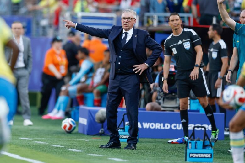 Ancelotti garante que empate na estreia do Brasil não abala confiança: “a Copa não se ganha no primeiro jogo”