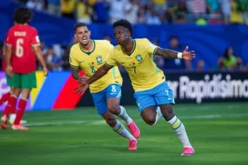 Vinícius Júnior admite atuação ruim do Brasil na estreia da Copa do Mundo: “precisamos melhorar”