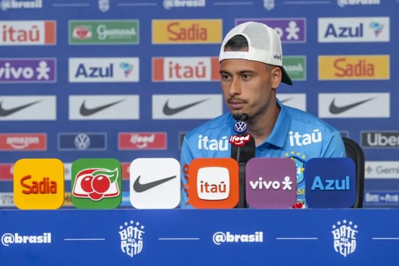 Brasil: Martinelli admite possibilidade de substituir Raphinha e vê Neymar “querendo muito”