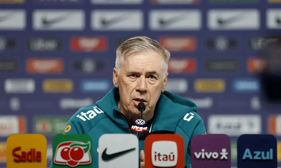 Ancelotti vê Neymar em condição de jogo e acena com Rayan titular do Brasil diante da Escócia